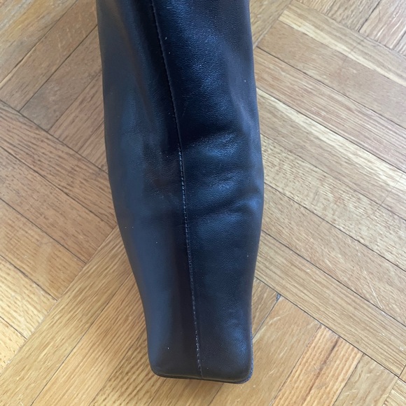 Authentic Black Leather Prada OTK Boots. - Picture 6 of 10